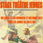 STAGE THEATRE JEUNES - A TOI THEATRE - AUTOMNE 2017