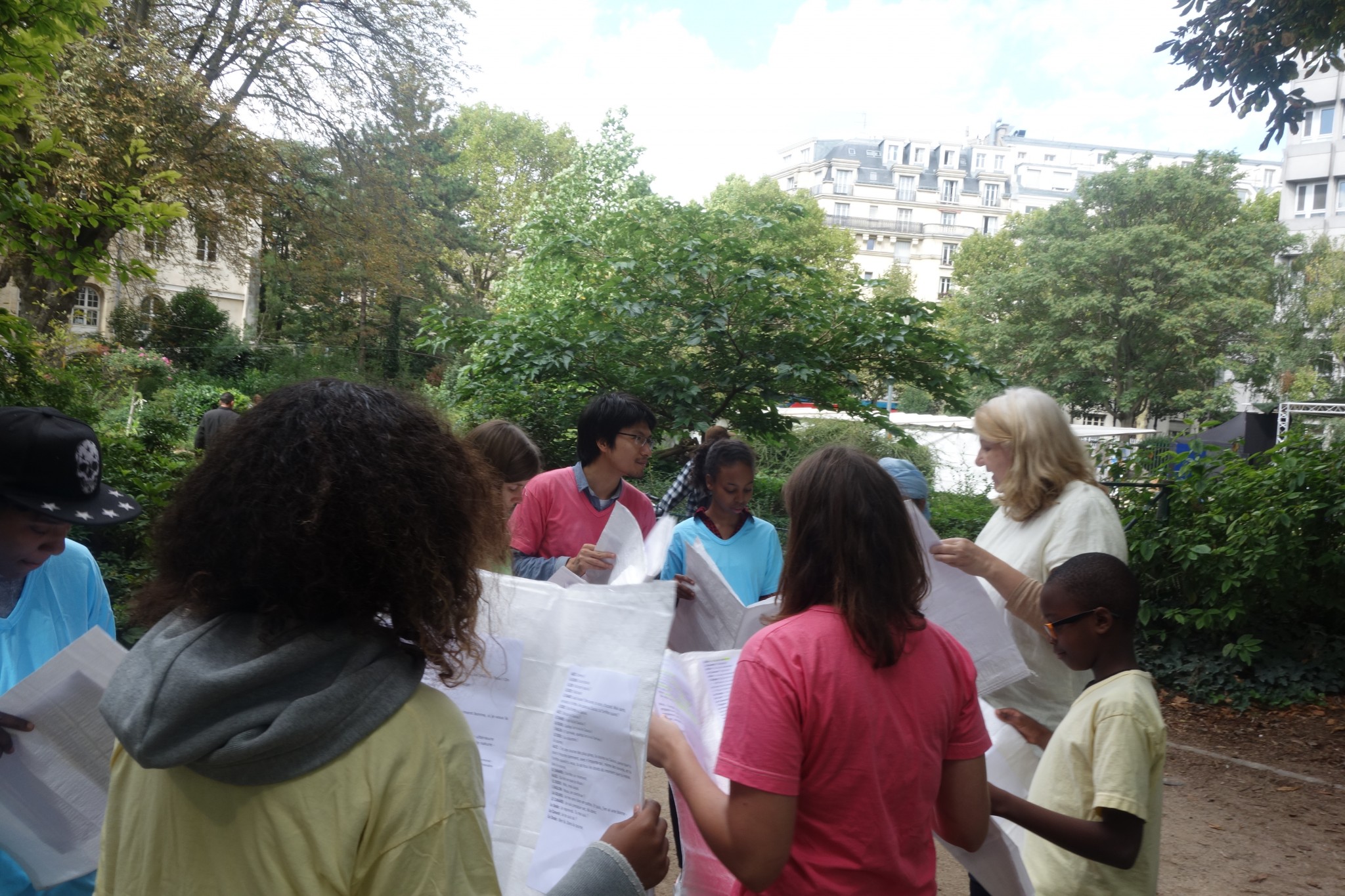 LES LECTEURS S'ENGAGENT - Square Villemin - 10 septembre 2017