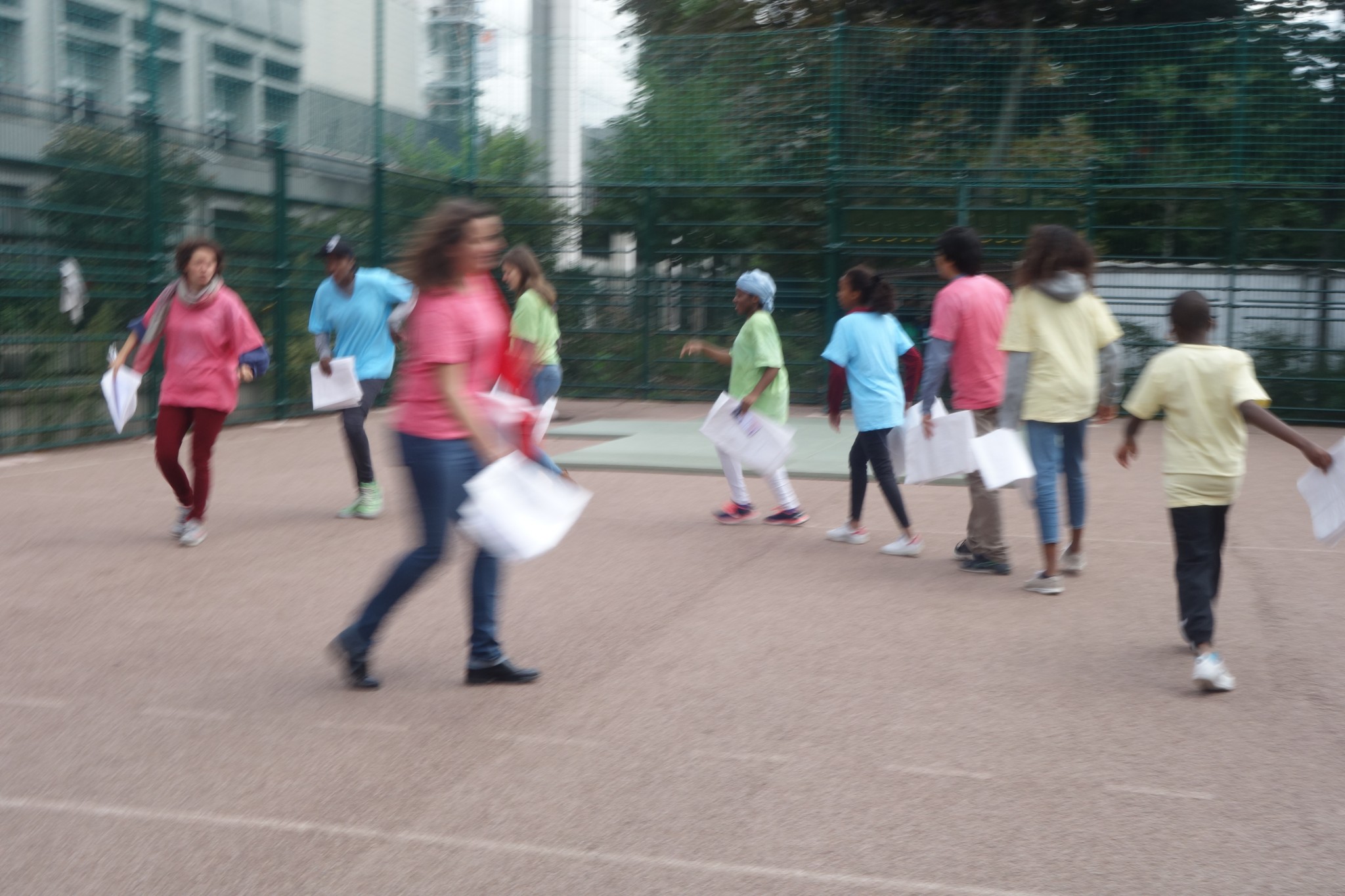 LES LECTEURS S'ENGAGENT au terrain de sport du Square Villemin - 10 septembre 2017