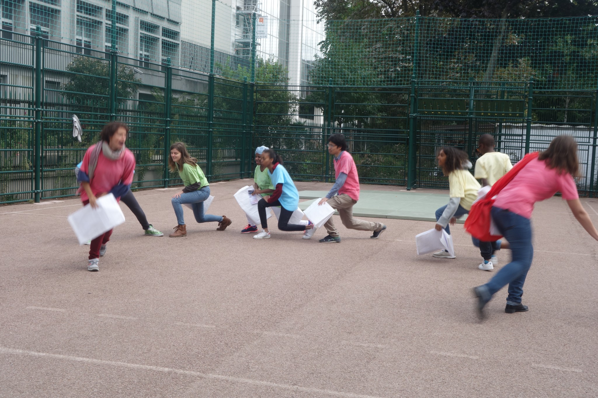 LES LECTEURS S'ENGAGENT au terrain de sport du Square Villemin - 10 septembre 2017