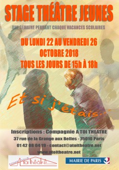 STAGE THEATRE JEUNES - A TOI THEATRE - AUTOMNE 2018 - VF - 031018 copie