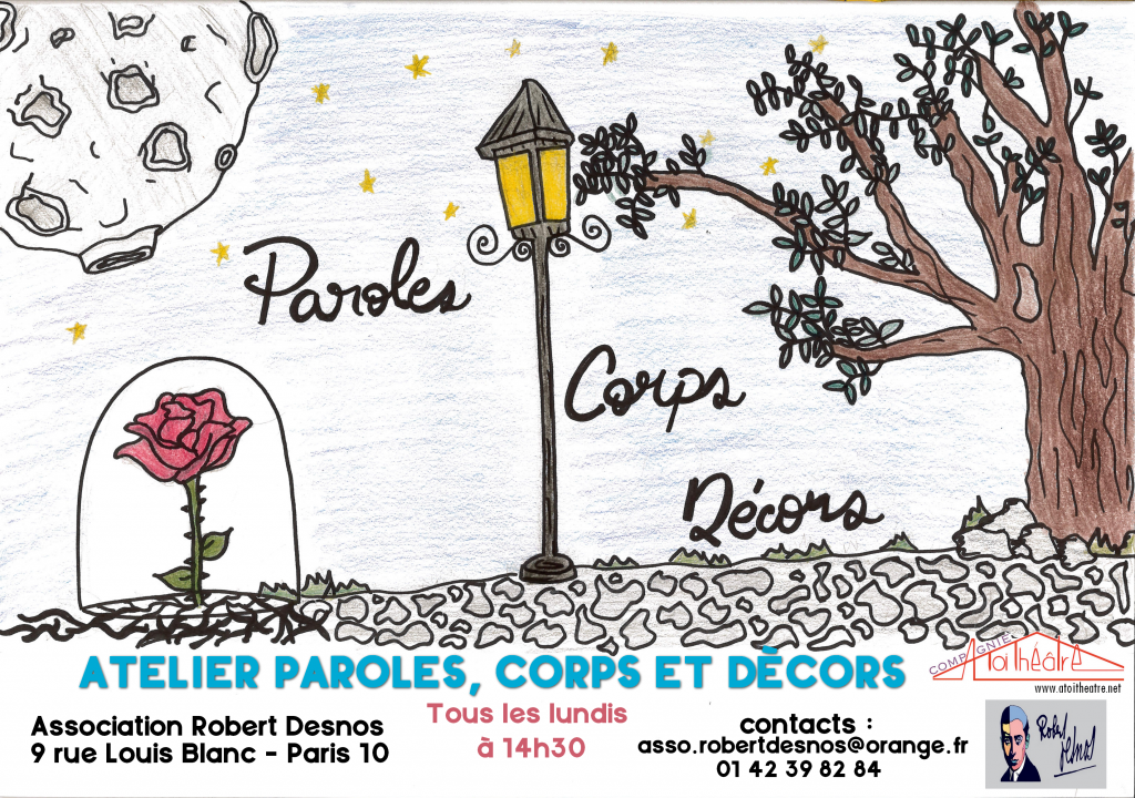 Atelier corps et décors affiche