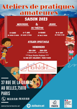 Nos ateliers de pratiques amateures sont officiellement de retour ! Pour cette année 2023 retrouvez nous le mercredi, jeudi et vendredi.